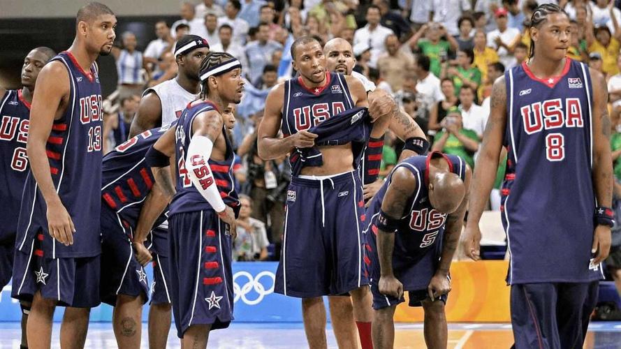 美国男篮vs阿根廷2004